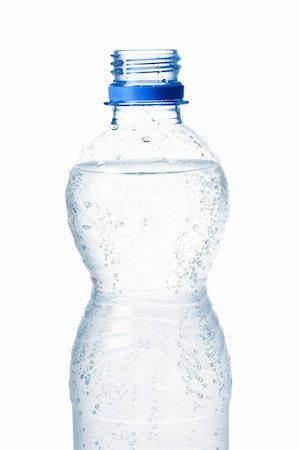 Water bottle on white background Stock Photo - Budget Royalty-Free & Subscription, Code: 400-04603548