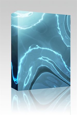 simsearch:400-04616632,k - Software package box Abstract wallpaper illustration of wavy flowing energy and colors Foto de stock - Royalty-Free Super Valor e Assinatura, Número: 400-04615005