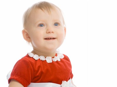 simsearch:400-04637418,k - Portrait of a cute smiling baby girl Stock Photo - Budget Royalty-Free & Subscription, Code: 400-04615767