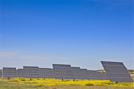 simsearch:400-06853280,k - Solar panels in the power plant for renewable energy Stock Photo - Budget Royalty-Free & Subscription, Code: 400-04615986