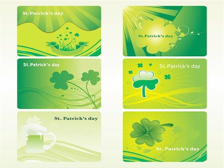 simsearch:400-06569677,k - abstract st. patrick's pocketsize card illustration Stock Photo - Budget Royalty-Free & Subscription, Code: 400-04616466