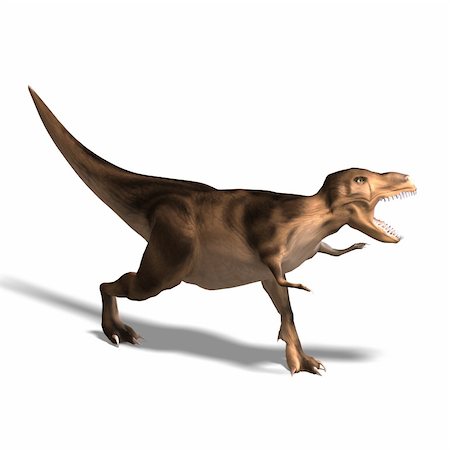 simsearch:400-04818670,k - T-Rex. 3D render with clipping path and shadow over white Foto de stock - Royalty-Free Super Valor e Assinatura, Número: 400-04616784