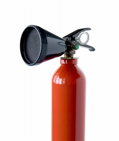 simsearch:400-04392695,k - Fire extinguisher isolated on white Photographie de stock - Aubaine LD & Abonnement, Code: 400-04617674