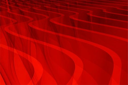 simsearch:400-05162211,k - Digital abstract waved red dunes Stock Photo - Budget Royalty-Free & Subscription, Code: 400-04617765