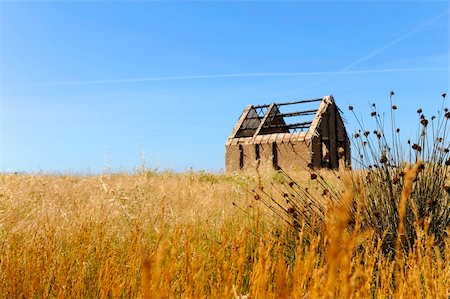 abandoned fisherman hut in a mediterranean island Stock Photo - Budget Royalty-Free & Subscription, Code: 400-04618220