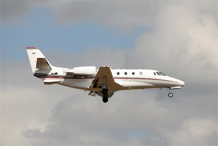 simsearch:400-04463621,k - Light private jet used for buisness charters Foto de stock - Royalty-Free Super Valor e Assinatura, Número: 400-04618383