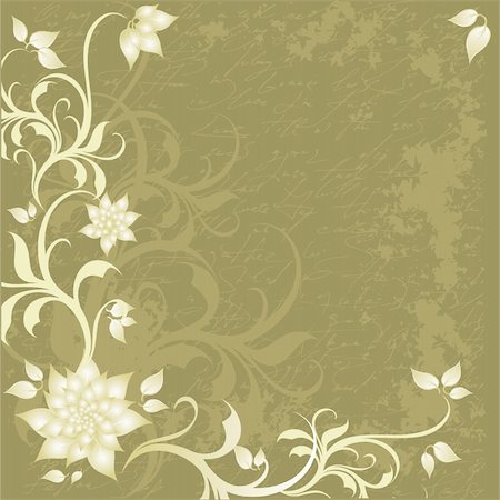 floral, this illustration may be usefull as designer work. Stock Photo - Budget Royalty-Free & Subscription, Code: 400-04619760