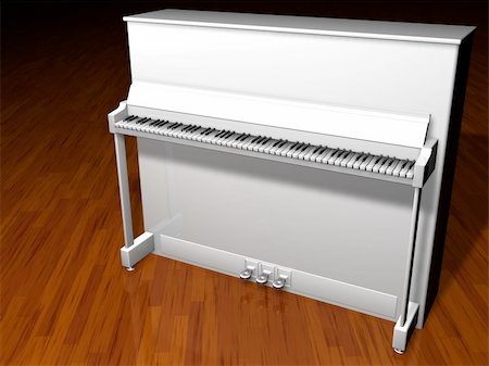 simsearch:400-08163199,k - Old fashioned piano Stock Photo - Budget Royalty-Free & Subscription, Code: 400-04612243