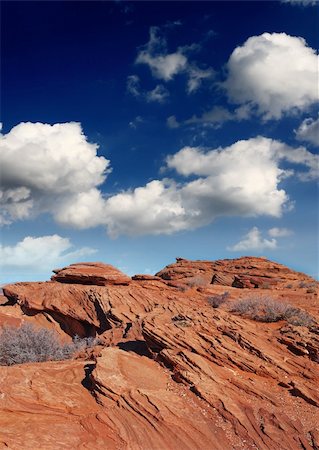rock formations at glen canyon, Arizona Photographie de stock - Aubaine LD & Abonnement, Code: 400-04612363