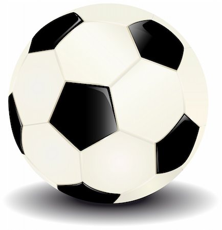 Just a soccer ball on the floor for you Stock Photo - Budget Royalty-Free & Subscription, Code: 400-04613804