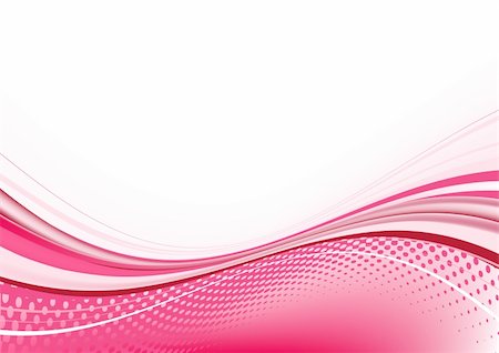 simsearch:400-04535250,k - Vector illustration of pink abstract techno background with of dots and curved lines. Great for backgrounds or layering over other images and text Foto de stock - Super Valor sin royalties y Suscripción, Código: 400-04624090