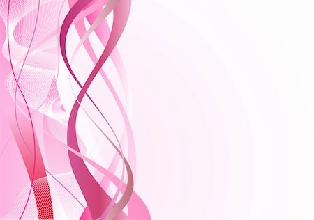 simsearch:400-03996122,k - Vector illustration of pink abstract background made of curved lines Stock Photo - Budget Royalty-Free & Subscription, Code: 400-04624500