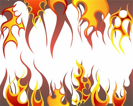 simsearch:400-04159156,k - Inferno fire vector background for design use Stock Photo - Budget Royalty-Free & Subscription, Code: 400-04624584