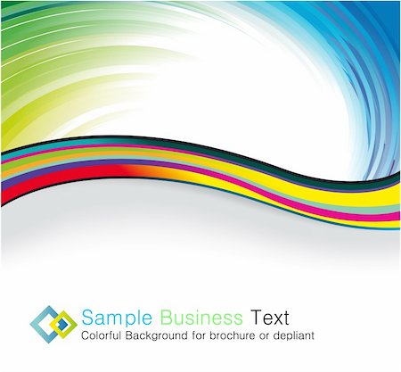 simsearch:400-04130413,k - Colorful Abstract Background for Brochure or Business Flyers Fotografie stock - Microstock e Abbonamento, Codice: 400-04624974