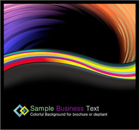 simsearch:400-05160157,k - Colorful Abstract Background for Brochure or Business Flyers Stock Photo - Budget Royalty-Free & Subscription, Code: 400-04624976