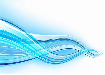 simsearch:400-04535250,k - Vector illustration - abstract background made of blue splashes and curved lines Foto de stock - Super Valor sin royalties y Suscripción, Código: 400-04625615