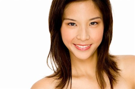 eastwestimaging (artist) - A portrait of a beautiful young asian woman Foto de stock - Super Valor sin royalties y Suscripción, Código: 400-04625804