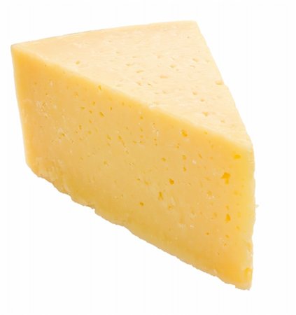 Hard cheese isolated on white Foto de stock - Super Valor sin royalties y Suscripción, Código: 400-04626111