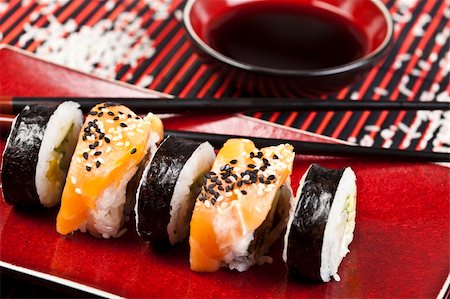 simsearch:400-05299211,k - Traditional japanese food Foto de stock - Super Valor sin royalties y Suscripción, Código: 400-04626583