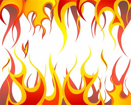 simsearch:400-04159156,k - Inferno fire vector background for design use Stock Photo - Budget Royalty-Free & Subscription, Code: 400-04627172