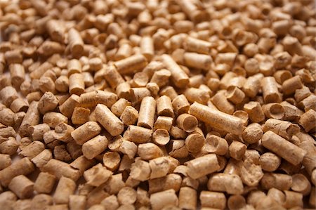 Wood pellets close-up texture background Stock Photo - Budget Royalty-Free & Subscription, Code: 400-04627888