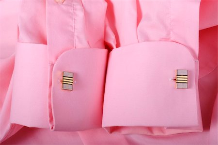 pink shirt with cufflink Foto de stock - Super Valor sin royalties y Suscripción, Código: 400-04628233