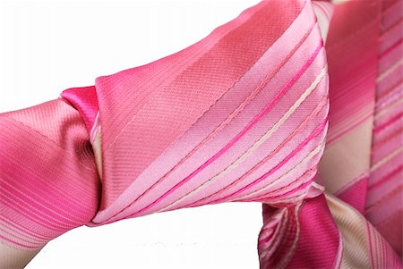 pink necktie on white Foto de stock - Super Valor sin royalties y Suscripción, Código: 400-04628241