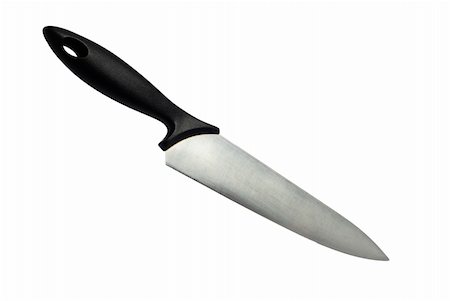 simsearch:400-04708469,k - knife isolated on white Stock Photo - Budget Royalty-Free & Subscription, Code: 400-04628676