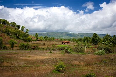 simsearch:400-03917413,k - Nature having  the blue  sky and mountain in the summer Stockbilder - Microstock & Abonnement, Bildnummer: 400-04628934