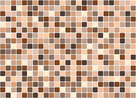 Brown and beige tiles on white background Photographie de stock - Aubaine LD & Abonnement, Code: 400-04629410