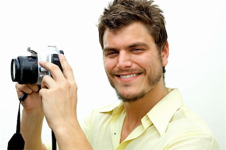 simsearch:400-04270950,k - A young photographer with a camera Stockbilder - Microstock & Abonnement, Bildnummer: 400-04629711