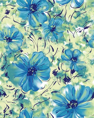 floral pattern background Stock Photo - Budget Royalty-Free & Subscription, Code: 400-04629975