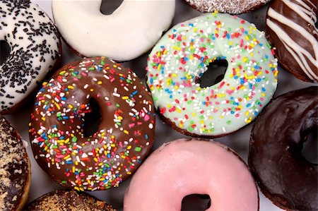 simsearch:400-08619836,k - details of separate donuts in close up Photographie de stock - Aubaine LD & Abonnement, Code: 400-04621440