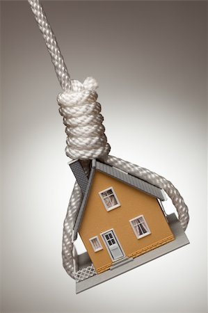 simsearch:400-05241318,k - House Tied Up and Hanging in Hangman's Noose. Stock Photo - Budget Royalty-Free & Subscription, Code: 400-04623263