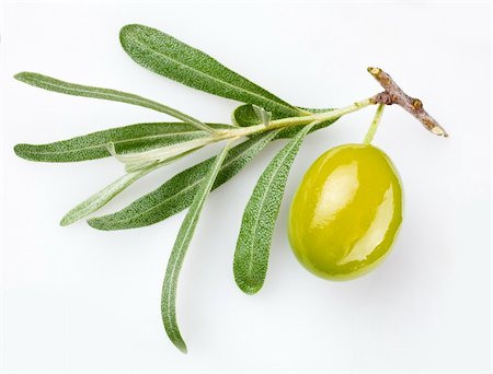 Green olive Foto de stock - Royalty-Free Super Valor e Assinatura, Número: 400-04634352