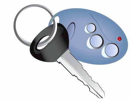 simsearch:400-04590086,k - remote control car key Photographie de stock - Aubaine LD & Abonnement, Code: 400-04634415