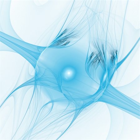 simsearch:400-04628318,k - Abstract elegance background. Blue - white palette. Raster fractal graphics. Photographie de stock - Aubaine LD & Abonnement, Code: 400-04634658