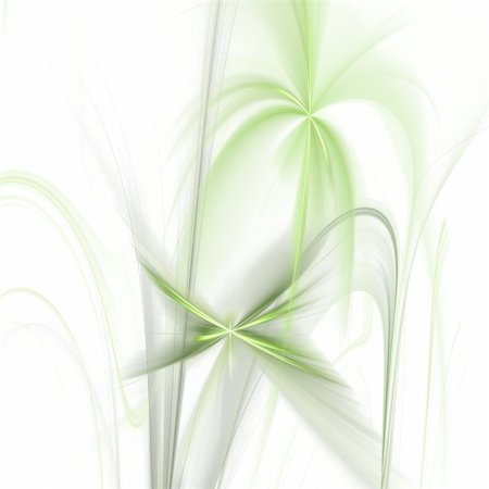 simsearch:400-04607909,k - Abstract elegance background. Green - white palette. Raster fractal graphics. Photographie de stock - Aubaine LD & Abonnement, Code: 400-04634660