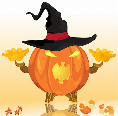 simsearch:400-08776231,k - Vector halloween pumpkin. Easy to edit and modify. EPS file included. Stockbilder - Microstock & Abonnement, Bildnummer: 400-04635655