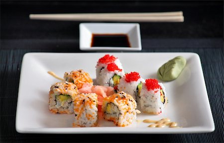 simsearch:400-05269297,k - SUSHI Stock Photo - Budget Royalty-Free & Subscription, Code: 400-04635865