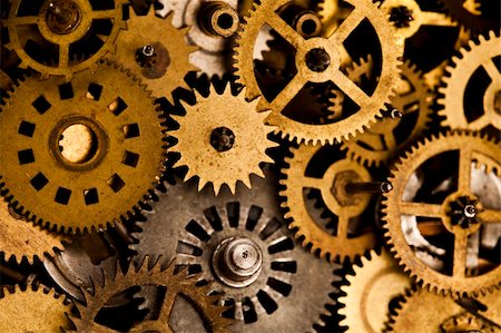 simsearch:400-04801110,k - Macro detail of old gears Stockbilder - Microstock & Abonnement, Bildnummer: 400-04636290