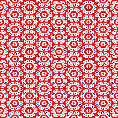 simsearch:400-08814672,k - seamless texture of abstracted red snowflake like flowers Stock Photo - Budget Royalty-Free & Subscription, Code: 400-04636758