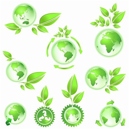 simsearch:400-03970128,k - environmental conservation symbol planet earth Stock Photo - Budget Royalty-Free & Subscription, Code: 400-04637693