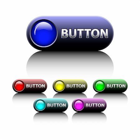 simsearch:400-04177289,k - Differnt colour buttons available in both jpeg and eps8 format Stock Photo - Budget Royalty-Free & Subscription, Code: 400-04637933
