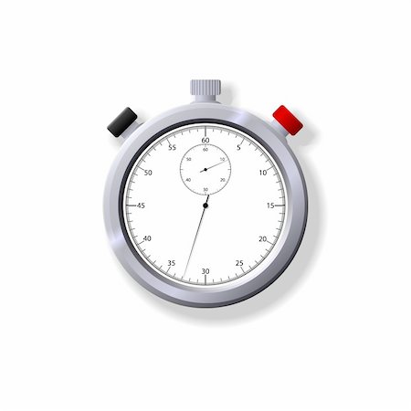 simsearch:400-05719770,k - Illustration of a stopwatch. Available in both jpeg and eps8 formats. Stock Photo - Budget Royalty-Free & Subscription, Code: 400-04638021