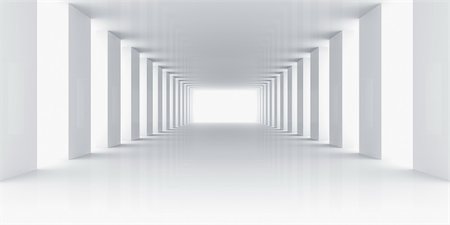 3d rendering of an empty white room Stockbilder - Microstock & Abonnement, Bildnummer: 400-04638171