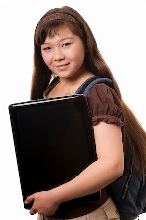 simsearch:400-04129482,k - teenager girl with notebook Photographie de stock - Aubaine LD & Abonnement, Code: 400-04638772