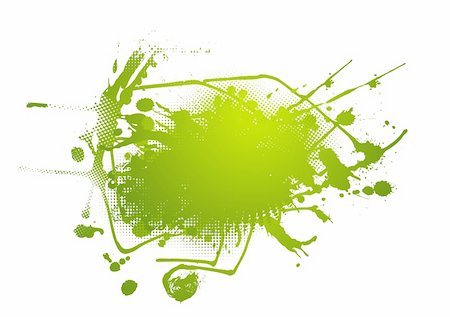 Green abstract illustration. Vector Stock Photo - Budget Royalty-Free & Subscription, Code: 400-04630804