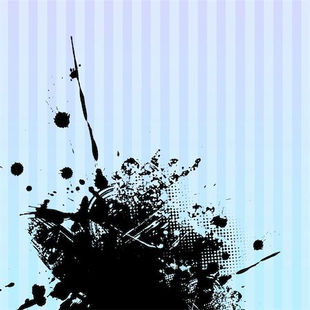 Abstract splash illustration with lines Photographie de stock - Aubaine LD & Abonnement, Code: 400-04630820