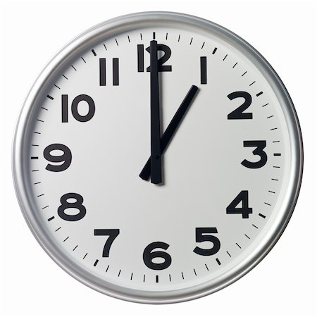 One O'Clock Stock Photo - Budget Royalty-Free & Subscription, Code: 400-04632458